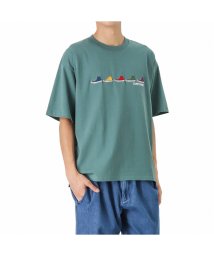 MAC HOUSE(men)(マックハウス（メンズ）)/CONVERSE コンバース カラーシューズ半袖Tシャツ 1273－8510/グリーン