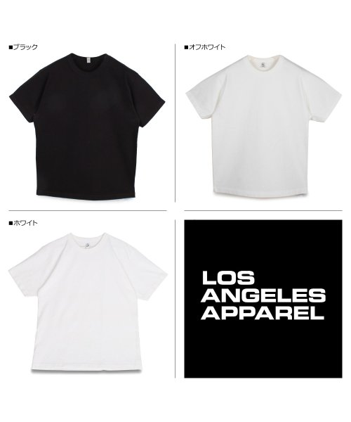 LOS ANGELES APPAREL(ロサンゼルス アパレル)/LOS ANGELES APPAREL ロサンゼルスアパレル Tシャツ 8.5オンス 半袖 メンズ レディース 無地 ヘビーウェイト/オフホワイト