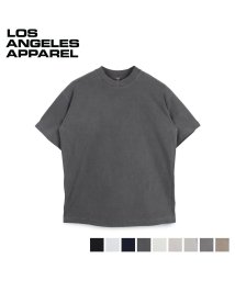 LOS ANGELES APPAREL(ロサンゼルス アパレル)/LOS ANGELES APPAREL ロサンゼルスアパレル Tシャツ 6.5オンス 半袖 メンズ レディース 無地/ブラック系1