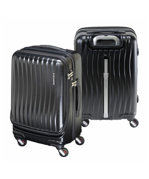 フリクエンター クラムアドバンス スーツケース Mサイズ 44L フロントオープン ストッパー付き 軽量 静音 FREQUENTER 1－218 Mサイズ ｜約