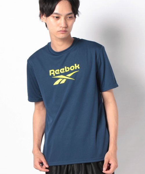 VacaSta Swimwear(men)(バケスタ　スイムウェア（メンズ）)/【REEBOK】ビッグロゴ半袖ＴＥＥシャツ/ネイビー