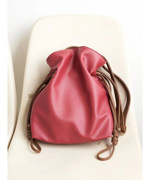 セール 結び目巾着ショルダーバッグ 504196239 アースミュージック エコロジー Earth Music Ecology Magaseek