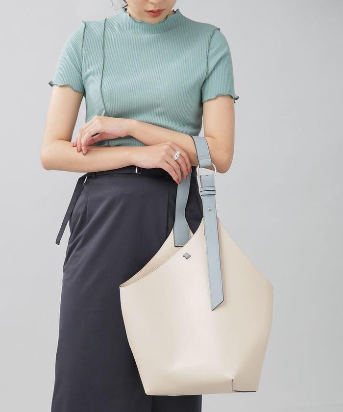 クーポン ワンハンドルショルダーバッグ ナノ ユニバース Nano Universe Magaseek