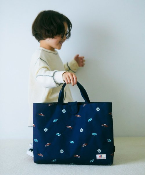 グリーンレーベルリラクシング キッズ Green Label Relaxing Kids 別注 Mei メイ レッスントートカー柄 バッグ Magaseek