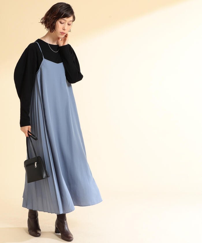 レイビームス Ray Beams Ray Beams サイド プリーツ キャミワンピース Magaseek レイビームス Ray Beams Ray Beams サイド プリーツ キャミワンピース Magaseek