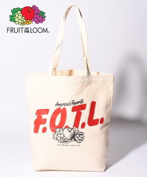 FRUIT OF THE LOOM(フルーツオブザルーム)/FFGS SOUVENIR TOTE BAG A/ﾚｯﾄﾞ