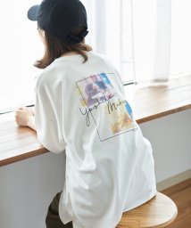 ROPE' PICNIC(ロペピクニック)/【ガンバレルーヤ×ROPE' PICNIC】Photo Tシャツ/ホワイト（10）