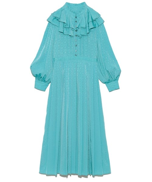 ダブルカラープリーツワンピース リリー ブラウン Lily Brown Magaseek