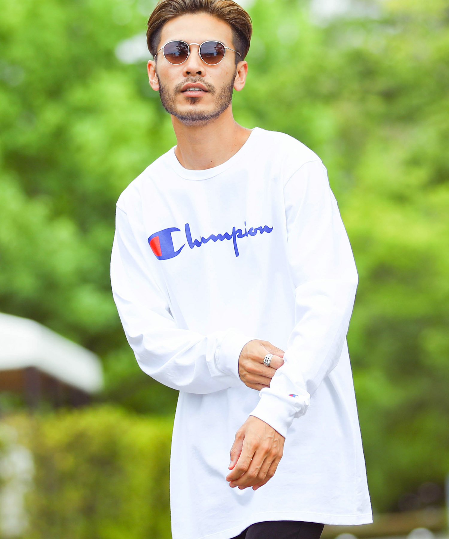 ロンティー champion チャンピオン - Tシャツ