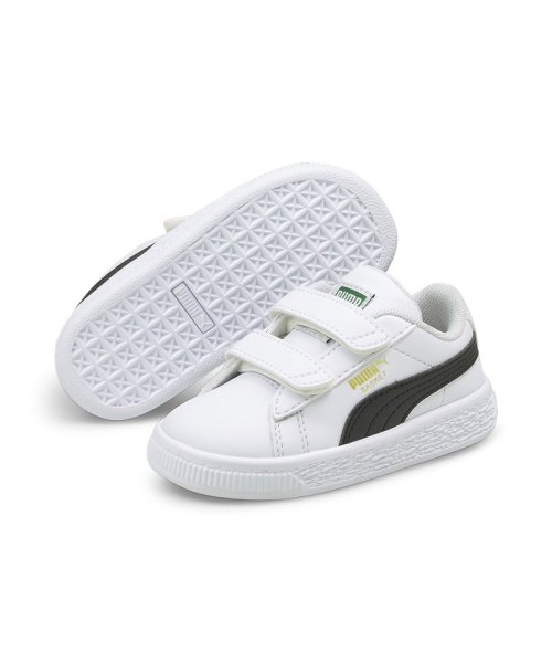 PUMA(プーマ)/ベビー バスケット クラシック XXI V INF スニーカー 12－16cm/PUMAWHITE-PUMABLACK