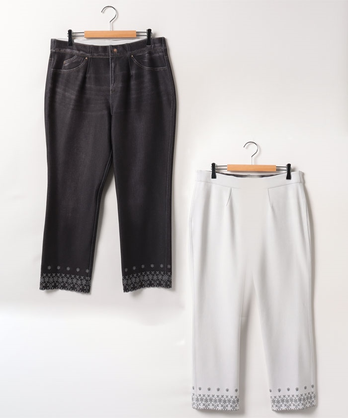 何でも揃う 裾レースクロップドパンツ パンツ ボトムス Backtohealthwoodbury Com 何でも揃う 裾レースクロップドパンツ パンツ ボトムス Backtohealthwoodbury Com