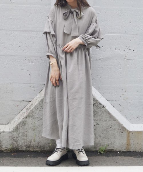 セール 前後２ｗａｙフリルワンピース １７９ ｗｇ ニコルクラブ １７９ ｗｇ Magaseek