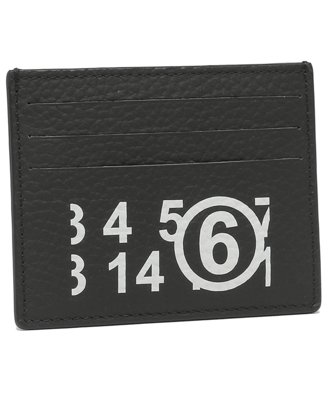 エムエムシックス メゾンマルジェラ カードケース ブラック レディース MM6 Maison Margiela S54UI0129 PR931  T8013
