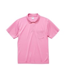 BACKYARD FAMILY(バックヤードファミリー)/ユナイテッドアスレ 4.1オンス ポロシャツ ポケット付/ピンク