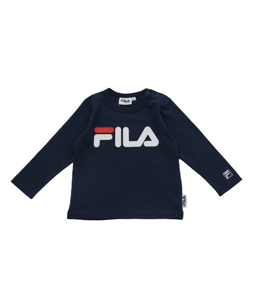 FILA(フィラ)/FILA/フィラ長袖Tシャツ/ネイビー