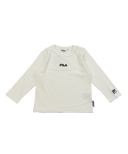 FILA(フィラ)/FILA/フィラ長袖Tシャツ/ホワイト系1