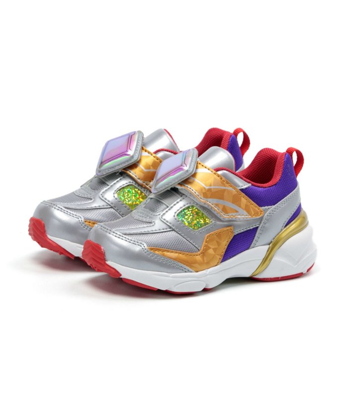 ムーンスター Moonstar キッズ ムーンスター Moonstar スニーカー ウルトラマン 光る 靴 運動靴 マジックテープ ベルクロ Tkhs Utm151 Magaseek