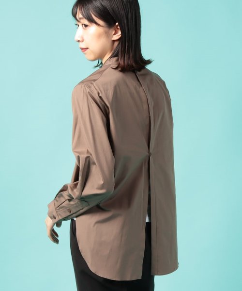 セール Tbaa 034 スタンドネックブラウス ティッカ Ticca Magaseek