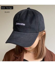 non-hedge(ノンヘッジ)/ロゴCAP/ブラック