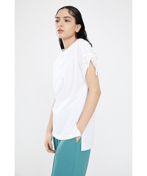 袖リボンtシャツ ヘリンドットサイ Herin Cye Magaseek