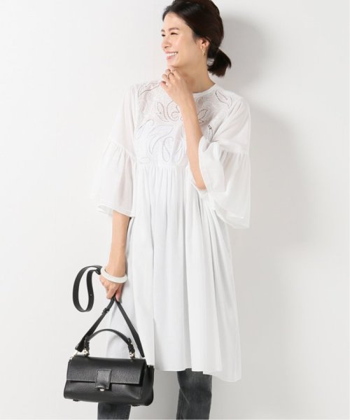 セール レース刺繍ギャザーミニワンピース イエナ Iena Magaseek