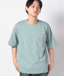 CONVERSE(コンバース)/【CONVERSE】 コンバース ドライ ポケット ピスネーム付き Tシャツ  /カーキ