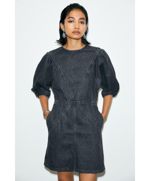 セール Dolman Sleeve Denim ミニワンピース マウジー Moussy Magaseek