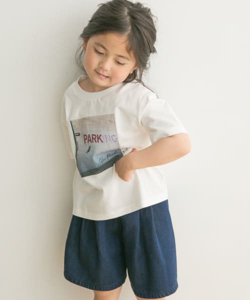 URBAN RESEARCH DOORS（Kids）(アーバンリサーチドアーズ（キッズ）)/『WEB限定』PARKINGプリントTシャツ(KIDS)/オフ