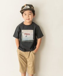 URBAN RESEARCH DOORS（Kids）(アーバンリサーチドアーズ（キッズ）)/『WEB限定』PARKINGプリントTシャツ(KIDS)/スミクロ