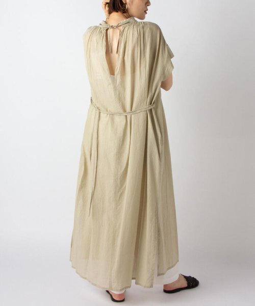 セール Off Normment ノーメント シャドウストライプギャザーワンピース セカンドノーリーズ 2nd Nolley S Magaseek