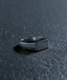MAISON mou(メゾンムー)/【YArKA/ヤーカ】rectangle design ring[drr]/長方形デザインリング silver925/シルバー