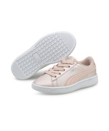 PUMA(プーマ)/キッズ ガールズ プーマ ビッキー V2 グリッツ ACPS スニーカー 17－21cm/LOTUS-LOTUS-PUMASILVER