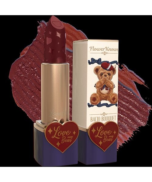 フラワーノーズ ラブベアリップスティック ラズベリーベア フラワーノーズ Flower Knows Magaseek