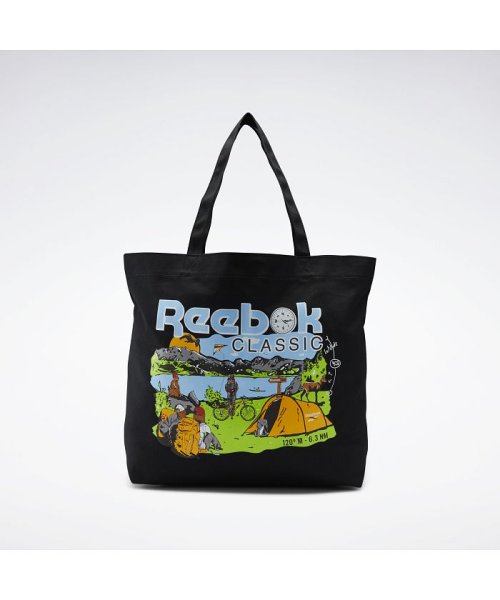 Reebok(Reebok)/クラシックス ロードトリップ トートバッグ / Classics Road Trip Tote Bag/ブラック