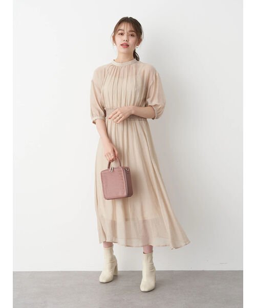 セール Set2点ふんわりシアーワンピース アースミュージック エコロジー Earth Music Ecology Magaseek