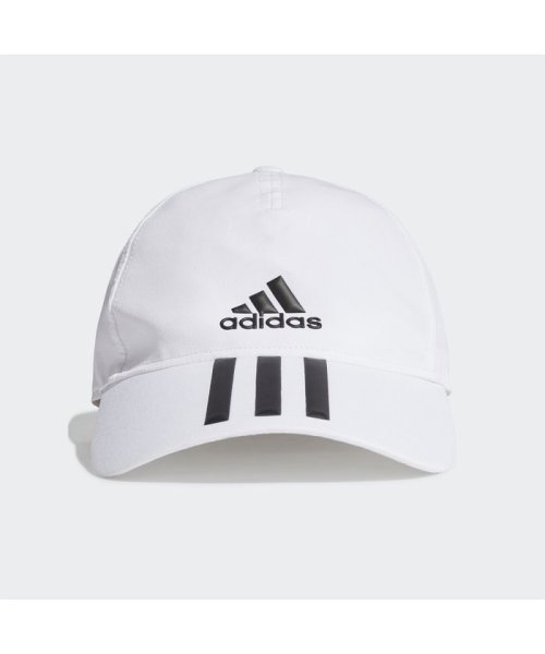 adidas(アディダス)/AEROREADY 3ストライプス ベースボールキャップ / AEROREADY 3－Stripes Baseball Cap/ホワイト