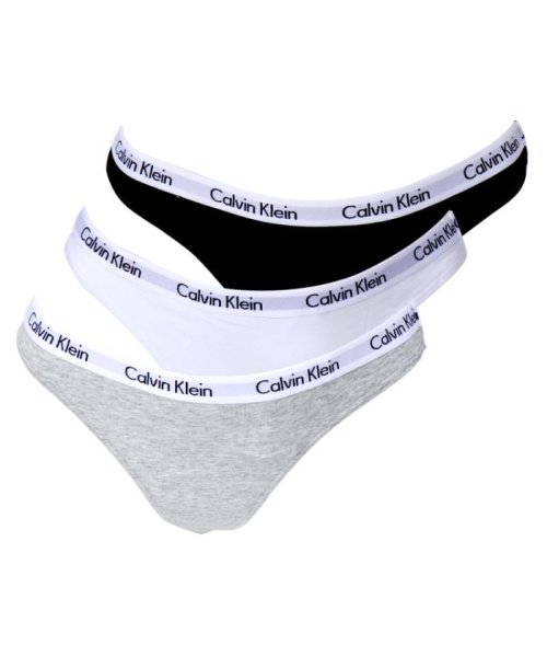 Calvin Klein(カルバンクライン)/カルバンクラインTバックビキニレディース　3枚セット CALVIN KLEIN Tback　 S/M/L 3587/その他