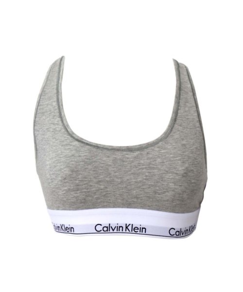 Calvin Klein(カルバンクライン)/カルバンクラインモダンコットンブラ　レディース　グレー CALVIN KLEIN T　 S/M/L/XL 13785/グレー