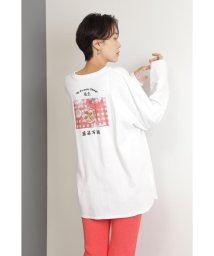 ROSE BUD(ローズバッド)/My Favorite ThingsロングTシャツ/ホワイト1