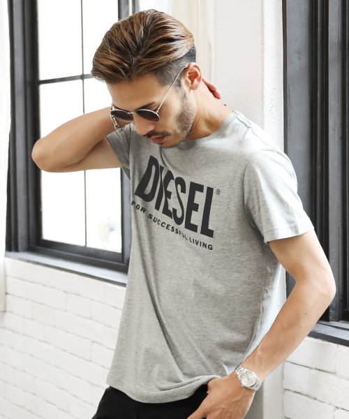 Diesel ディーゼル T Diego Logo T Shirt ブランド Tシャツ メンズ おしゃれ ティーシャツ 半袖 カットソー トップス ジギーズショップ Jiggys Shop Magaseek