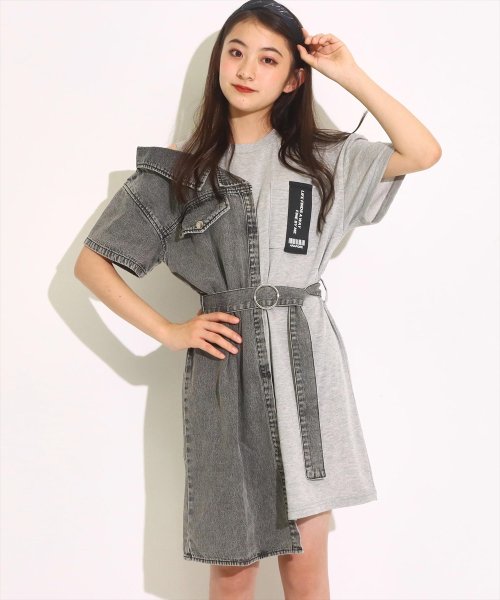 セール デニムシャツ切替ワンピース アナップガール Anap Girl Magaseek セール デニムシャツ切替ワンピース アナップガール Anap Girl Magaseek