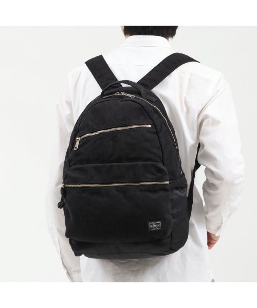 PORTER(ポーター)/ポーター ウィーヴ デイパック 537－05348 リュック 吉田カバン PORTER WEAVE DAYPACK A4 日本製/ブラック