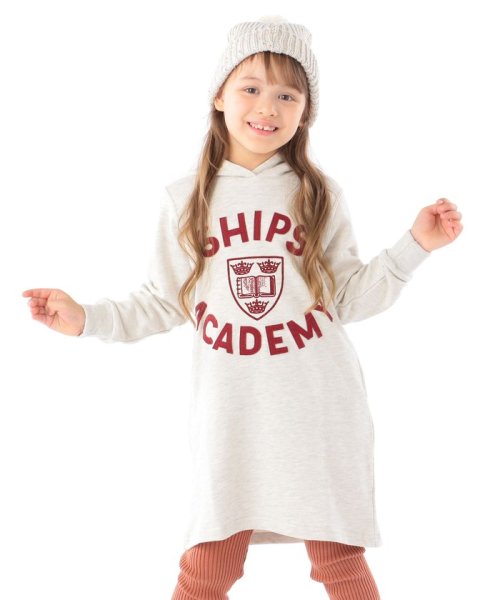 セール Ships Kids別注 Russell Athletic カレッジ フード スウェット ワンピース 110 150cm シップスキッズ Ships Kids Magaseek