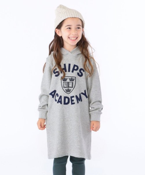 セール Ships Kids別注 Russell Athletic カレッジ フード スウェット ワンピース 110 150cm シップスキッズ Ships Kids Magaseek