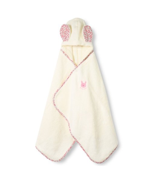 うさ耳花柄今治産バスローブ ブランシェス Branshes Magaseek