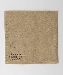 green label relaxing(グリーンレーベルリラクシング)/＜THING FABRICS（シングファブリックス）＞ハンドタオル ハンカチ/BEIGE