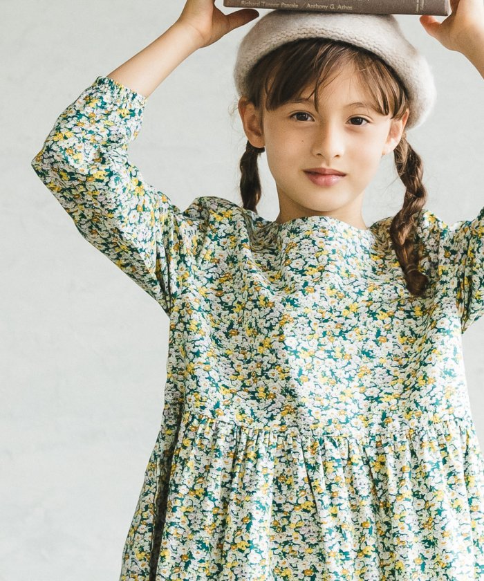 ブルー 花 柄 キッズワンピースの人気商品 通販 価格比較 価格 Com