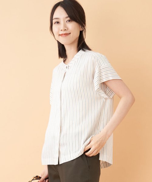ノーカラーブラウス レディースファッション 阪急百貨店公式通販 Hankyu Fashion