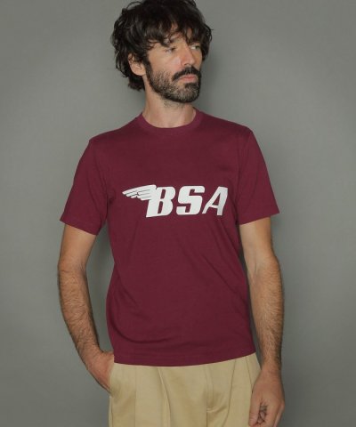 【BSA】ロゴプリントTシャツ