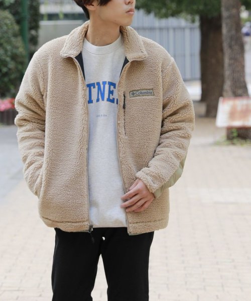 セール Ships Any別注 Columbia 防風性 通気性 蒸れ軽減 ボア フリース ジャケット シップス エニィ メンズ Ships Any Mens Magaseek